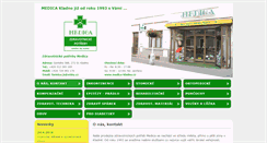 Desktop Screenshot of medica-kladno.cz